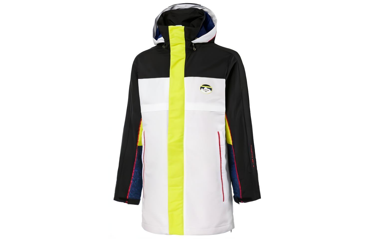 Puma Colorblock Zip Hoodie Jacket White 595419-02