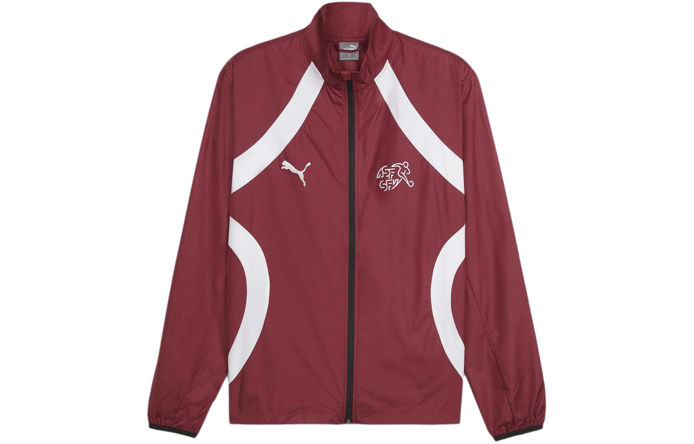 Puma Comfortable Long-Sleeve Jacket Emperor Red 773985-08
