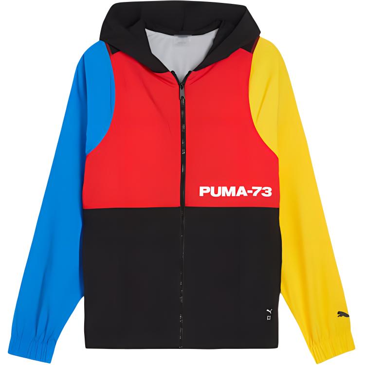 Puma Comfortable Multi-Color Hooded Jacket 624796-01