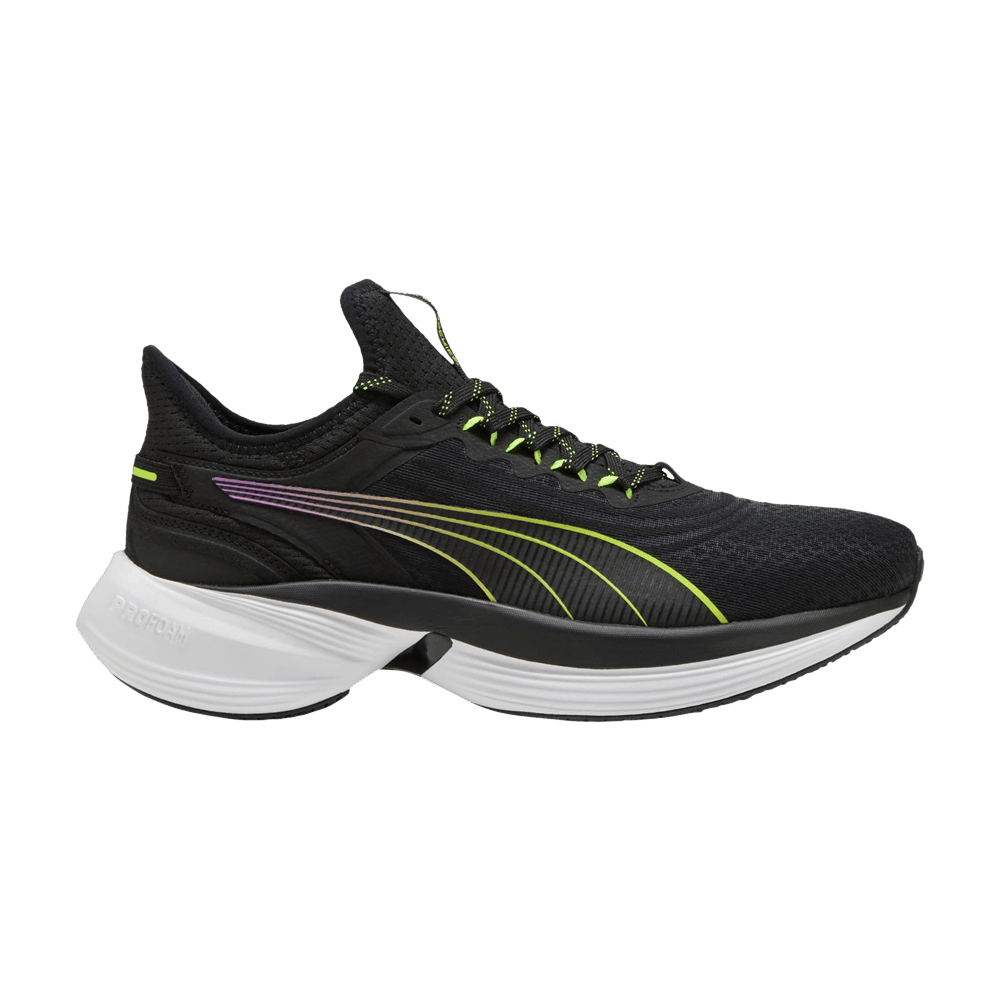 Puma Conduct Pro 'Black Yellow Alert'