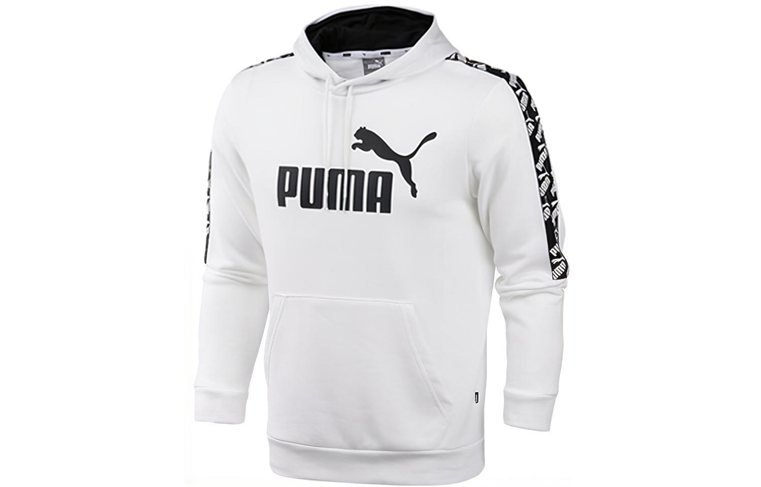 Puma Contrast Panel Retro Sweatshirt White 584128-02