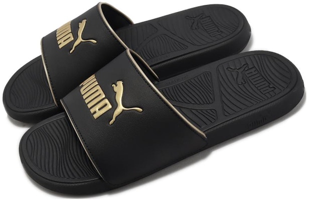 Puma Cool Cat 2.0 Slide 'Pop Up Metal - Black Gold' 393970-01 Shop Puma Cool Cat 2.0 Slide 'Pop Up Metal - Black Gold' 393970-01