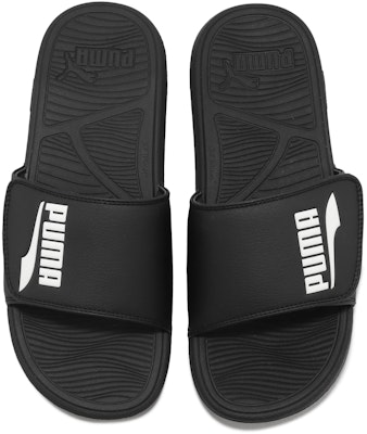 Puma Cool Cat 2.0 V FS BX Slide 'Hitam Putih' 390962-01 Shop Puma Cool Cat 2.0 V FS BX Slide 'Hitam Putih' 390962-01