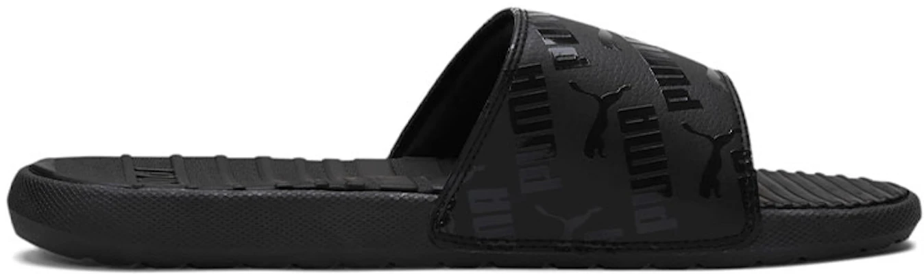 Puma Cool Cat Bold 2 Slide 'Allover Logo - Black' 375343-01 Order Puma Cool Cat Bold 2 Slide 'Allover Logo - Black' 375343-01