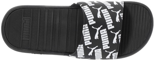 푸마 쿨캣 볼드2 슬라이드 (블랙/화이트 로고) 382463-02 Shop 푸마 쿨캣 볼드2 슬라이드 (블랙/화이트 로고) 382463-02