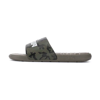 Puma Cool Cat Camo 'Lightweight CMFT Outdoor Casual Slide Green'