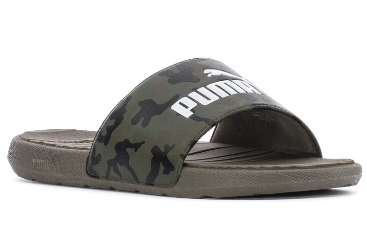 Puma Cool Cat Camo 'Lightweight CMFT Outdoor Casual Slide Green' 圖 3