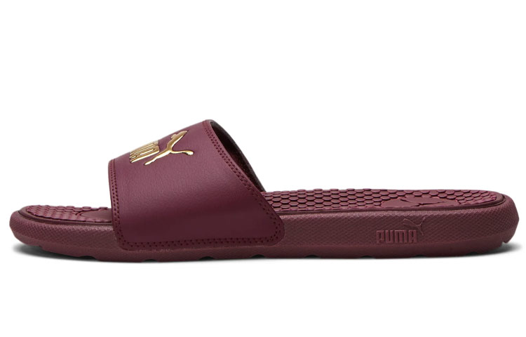 Puma Cool Cat Campus Slides 'Burgundy Gold'