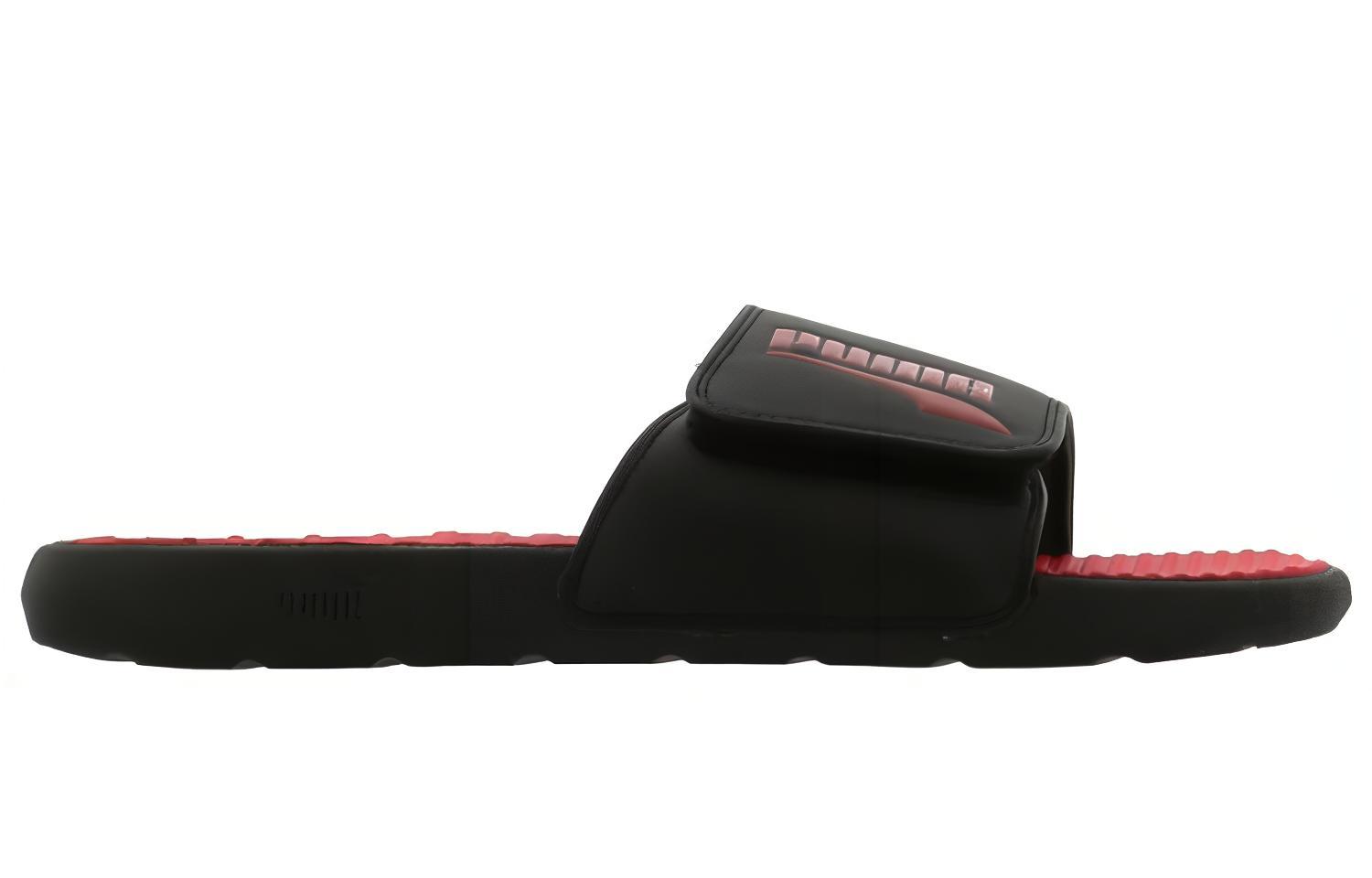 Puma Cool Cat Formstrip Slides 'Black High Risk Red' 圖 2