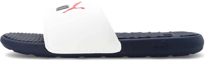 Puma Cool Cat Slides 'White High Risk Red' 371023-15 Puma Cool Cat Slides 'White High Risk Red' 371023-15