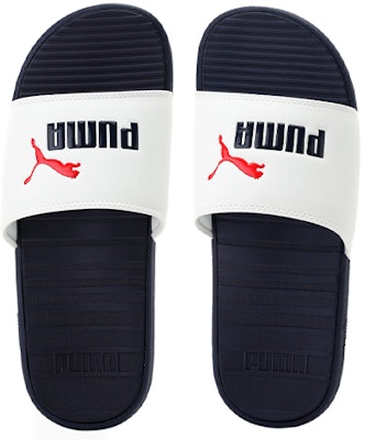 Puma Cool Cat Slides 'Putih Merah Terang' 371023-15 Lookbook Puma Cool Cat Slides 'Putih Merah Terang' 371023-15