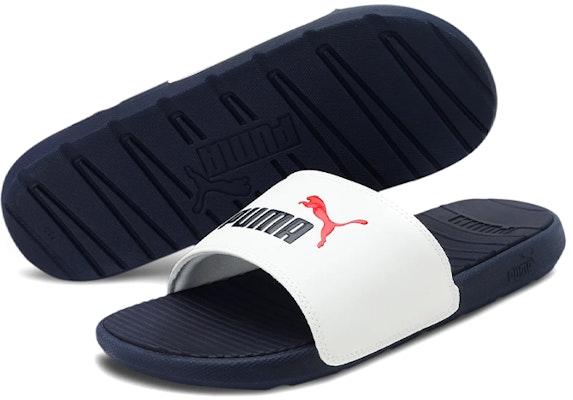 Puma Cool Cat Slides 'Putih Merah Terang' 371023-15 Purchase Puma Cool Cat Slides 'Putih Merah Terang' 371023-15