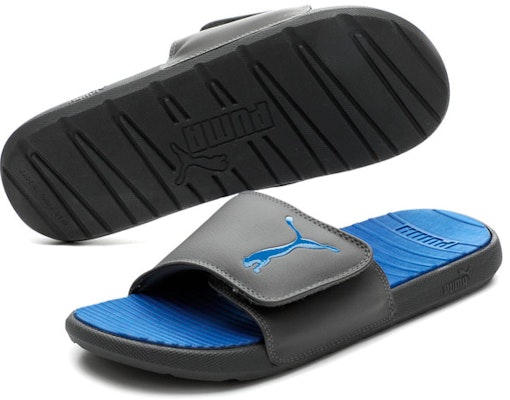 Puma Cool Cat Sport 5 Slide 'Asphalt Royal' Sandal Luncur 371051-02 Order Puma Cool Cat Sport 5 Slide 'Asphalt Royal' Sandal Luncur 371051-02