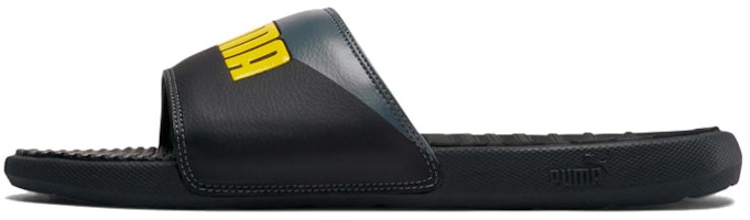 Puma Cool Cat Sport Slide 'Black Grey Yellow' 371052-01 Puma Cool Cat Sport Slide 'Black Grey Yellow' 371052-01