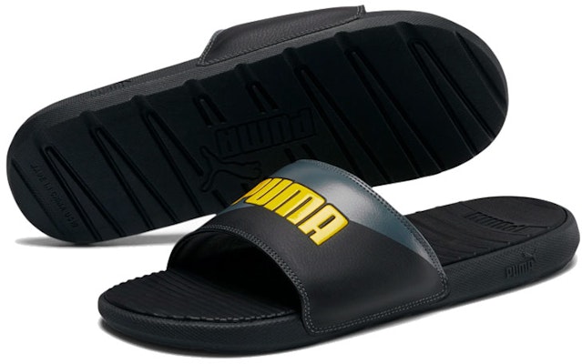 Puma Cool Cat Sport Slide 'Hitam Kelabu Kuning' 371052-01 Shop Puma Cool Cat Sport Slide 'Hitam Kelabu Kuning' 371052-01