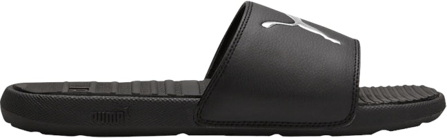 Puma Cool Cat Sport Slide 'Black Silver' 381704-01 Puma Cool Cat Sport Slide 'Black Silver' 381704-01