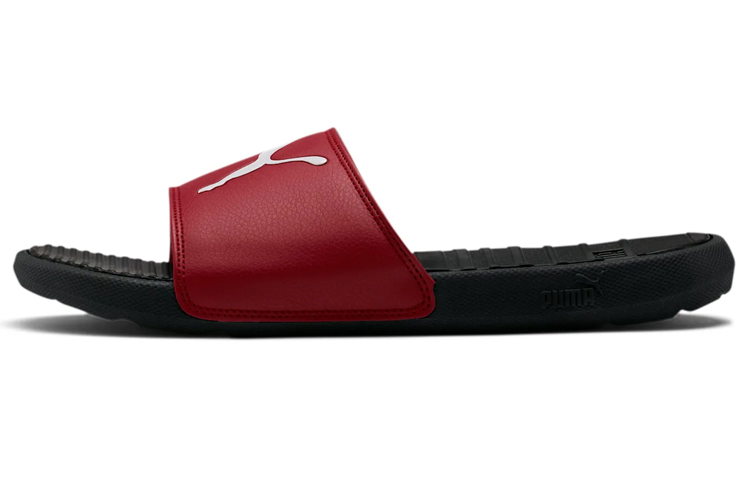Puma Cool Cat Sport Slippers Black/Red 371048-03