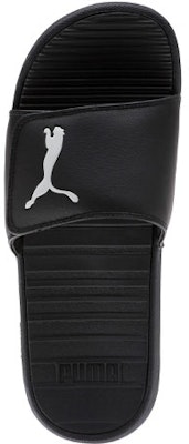 Puma Cool Cat Sport Slippers Black/White 371051-01 Shop Puma Cool Cat Sport Slippers Black/White 371051-01
