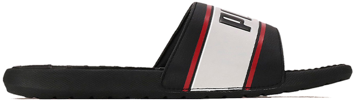 Puma Cool Cat Sandal Sukan Retro Hitam/PutihMerah 373847-01 Order Puma Cool Cat Sandal Sukan Retro Hitam/PutihMerah 373847-01