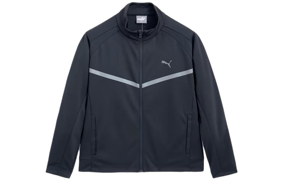 Puma Core Knit Track Jacket Full-Zip Long Sleeve Jacket 940036-01
