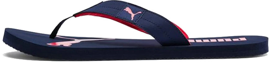 Puma Cosy Flip Sandals 'Blue Red' 370289-02 Puma Cosy Flip Sandals 'Blue Red' 370289-02