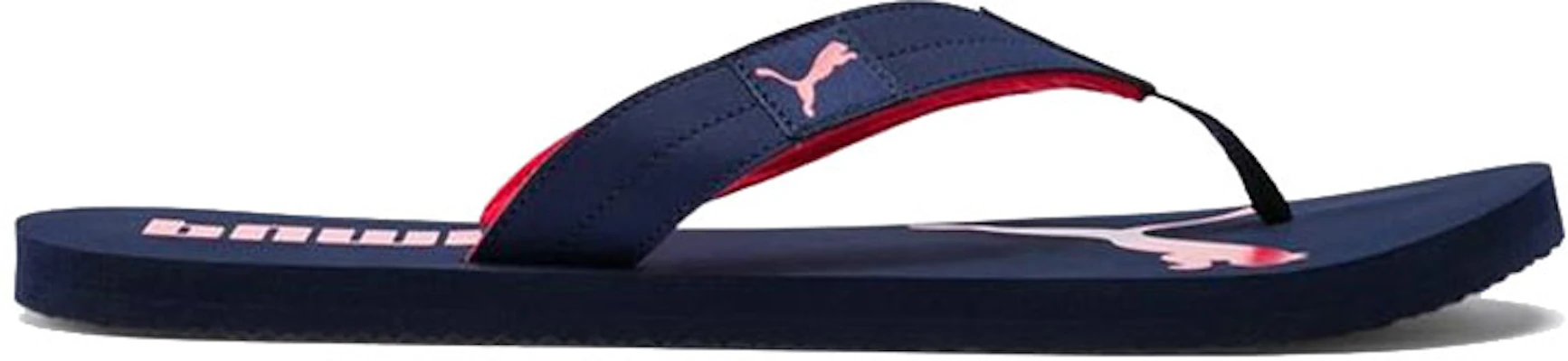 Puma Cosy Flip Sandals 'Blue Red' 370289-02 Order Puma Cosy Flip Sandals 'Blue Red' 370289-02