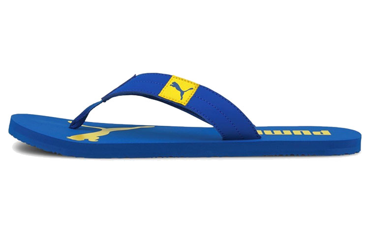 Puma Cosy Flip Sandals 'Blue Yellow' 370289-08
