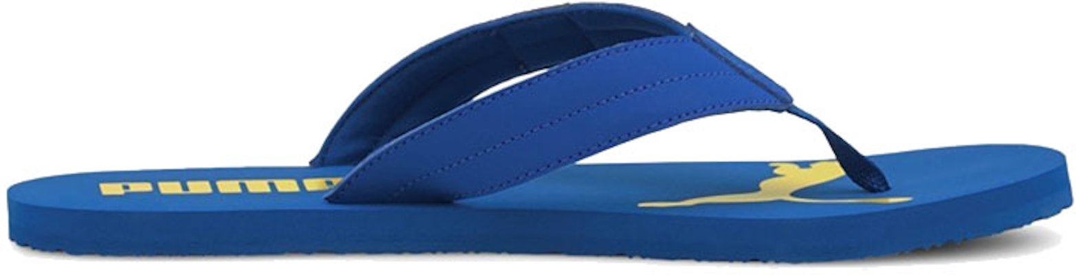Sandal Puma Cosy Flip 'Biru Kuning' 370289-08 Order Sandal Puma Cosy Flip 'Biru Kuning' 370289-08