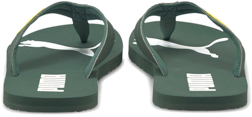 Puma Cosy Flip Sandals 'Green' 370289-11 Shop Puma Cosy Flip Sandals 'Green' 370289-11
