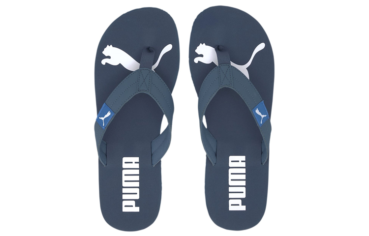 Lookbook Puma Cosy Flip Sandals Shoe Blue 370289-04