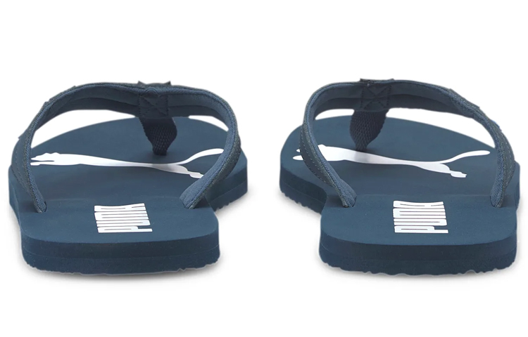 Shop Puma Cosy Flip Sandals Shoe Blue 370289-04