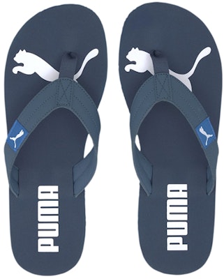 Puma Cosy Flip Sandals Shoe Blue 370289-04 Lookbook Puma Cosy Flip Sandals Shoe Blue 370289-04