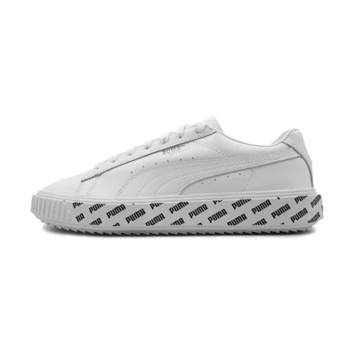 Puma Breaker Low Tops Casual Skateboarding Shoes Unisex White