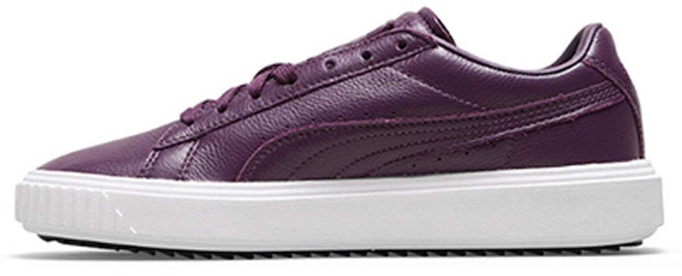 PUMA Court Breaker 低幫 板鞋 男女同款 紫色 Buy PUMA Court Breaker 低幫 板鞋 男女同款 紫色