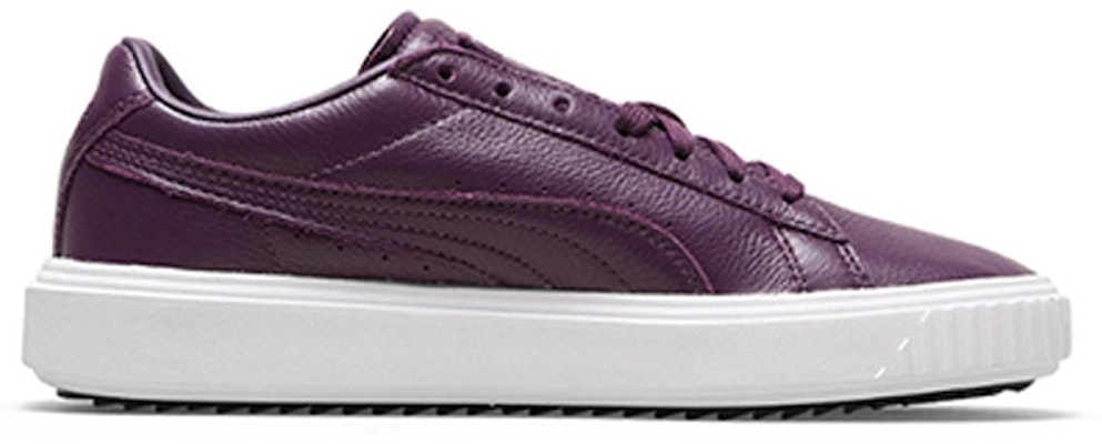 PUMA Court Breaker 低幫 板鞋 男女同款 紫色 Order PUMA Court Breaker 低幫 板鞋 男女同款 紫色