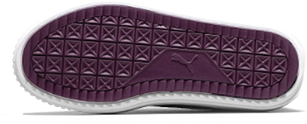 PUMA Court Breaker 低幫 板鞋 男女同款 紫色 Shop PUMA Court Breaker 低幫 板鞋 男女同款 紫色
