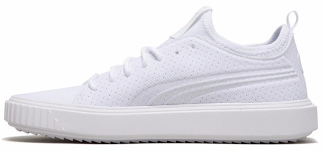 PUMA Court Breaker Mesh 低幫 板鞋 男女同款 白 Buy PUMA Court Breaker Mesh 低幫 板鞋 男女同款 白
