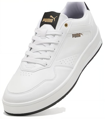 Puma Court Classic 'White Black Gold' 395018-07 Lookbook Puma Court Classic 'White Black Gold' 395018-07