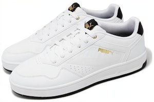 Puma Court Classic 'Blanco Negro Oro' 395018-07 Shop Puma Court Classic 'Blanco Negro Oro' 395018-07
