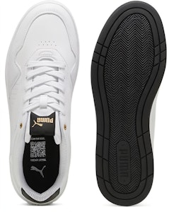 彪马经典网球鞋‘白黑金’ 395018-07 Purchase 彪马经典网球鞋‘白黑金’ 395018-07