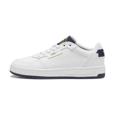 Puma Court Classic Lux 'White Navy Gold'