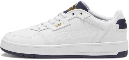 Puma Court Classic Lux 'White Navy Gold' 395019-04 Puma Court Classic Lux 'White Navy Gold' 395019-04