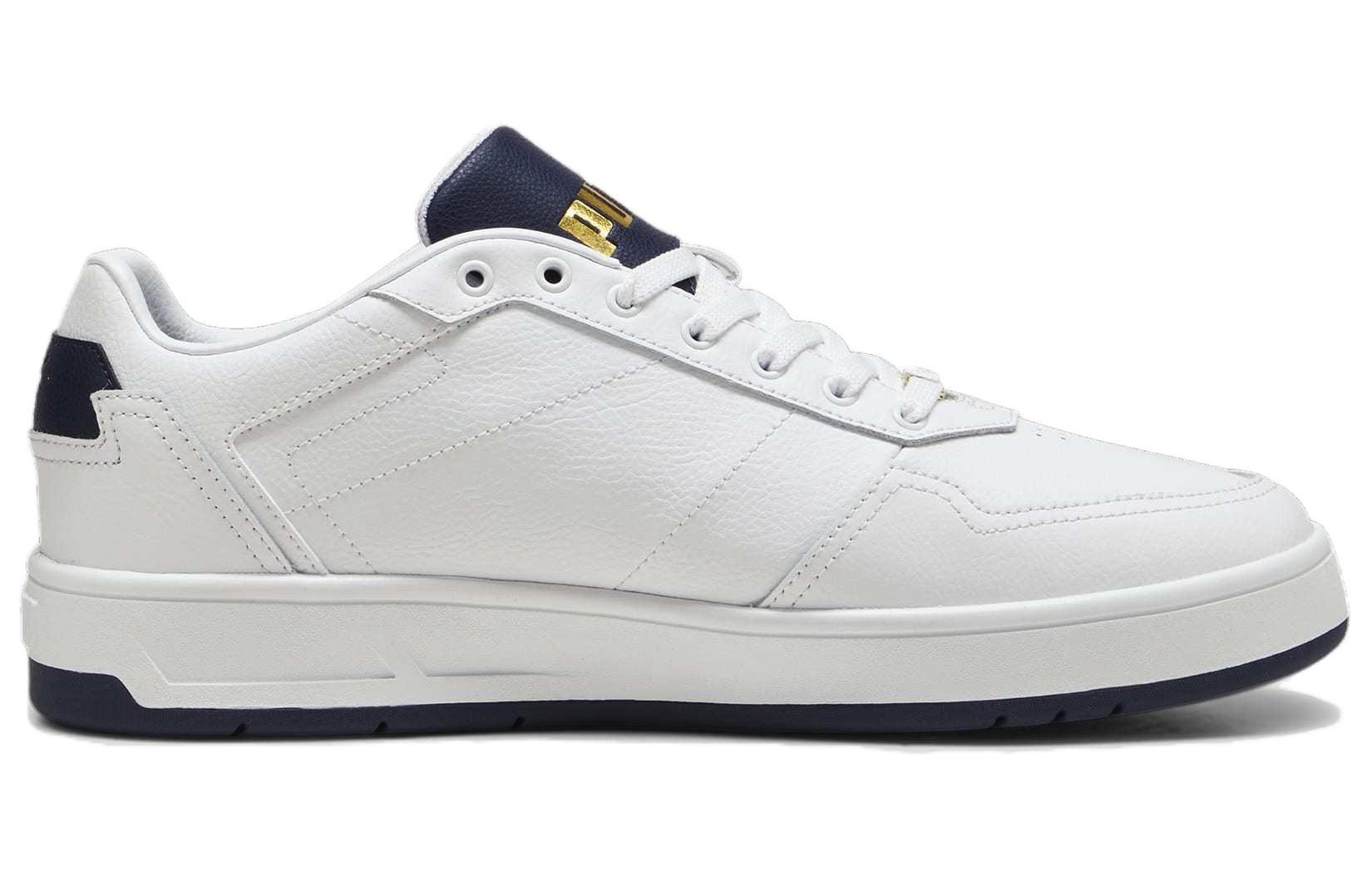 Order Puma Court Classic Lux 'White Navy Gold' 395019-04