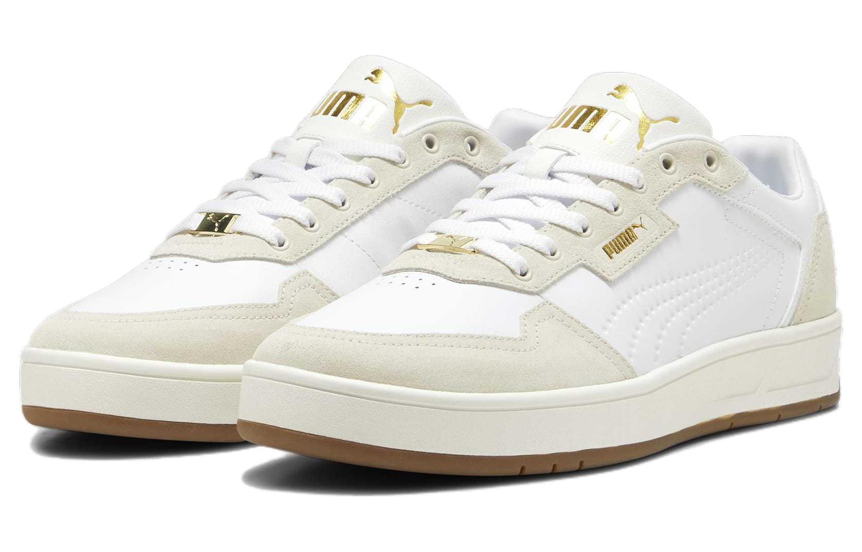 Lookbook Puma Court Classic Lux SD '白色阿爾卑斯雪' 395087-01