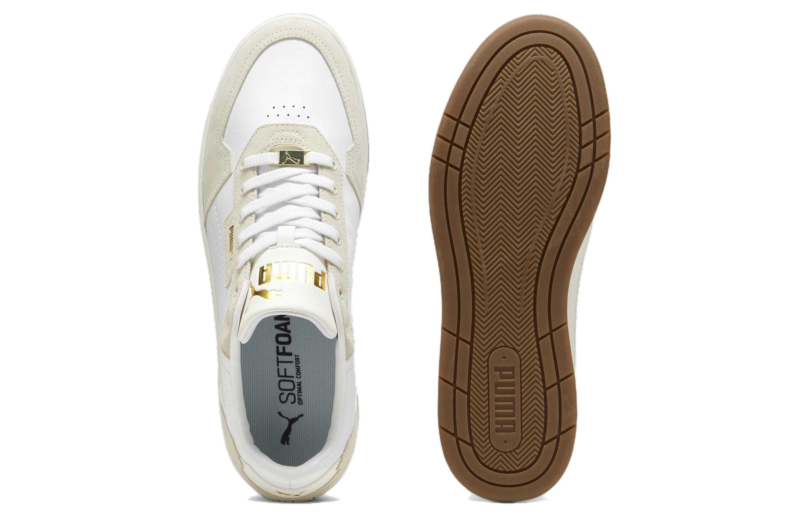 Shop Puma Court Classic Lux SD '白色阿爾卑斯雪' 395087-01