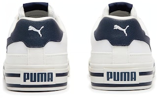 PUMA 防滑耐磨 低筒 板鞋 男女同款 白藍 Lookbook PUMA 防滑耐磨 低筒 板鞋 男女同款 白藍