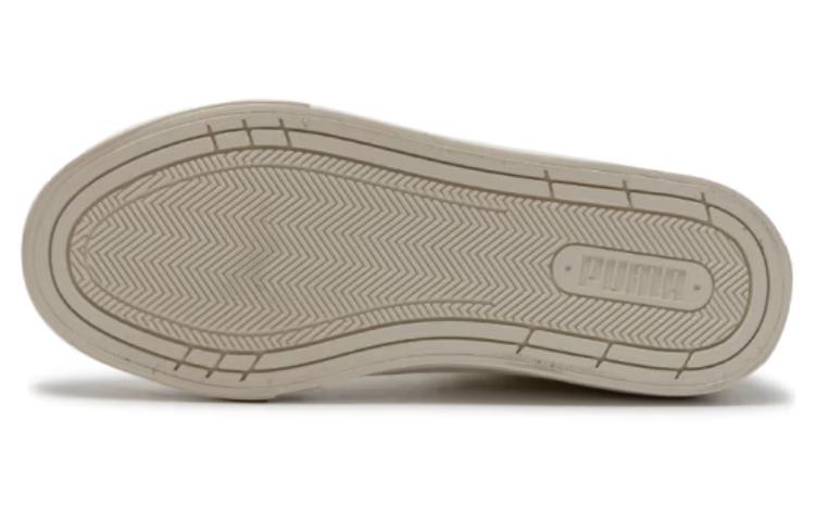 Shop PUMA 舒適百搭 包覆性透氣 低筒 板鞋 男女同款 白色