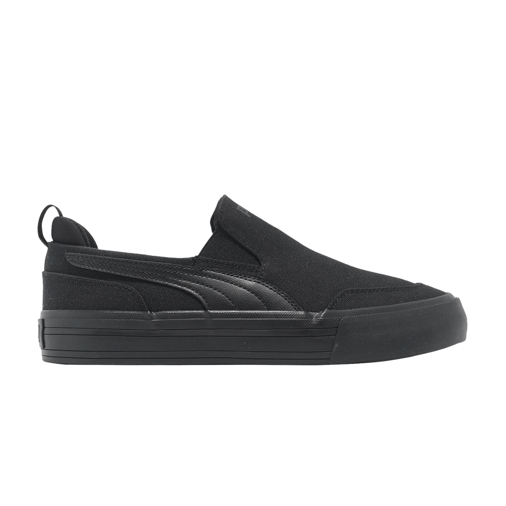 Puma Court Classic Vulc Slip On 'Triple Black' 400216-07
