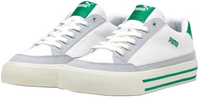 푸마 코트 클래식 벌크 스니커즈 '화이트 그린' 395020-06 Lookbook 푸마 코트 클래식 벌크 스니커즈 '화이트 그린' 395020-06