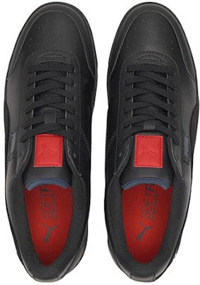 Puma Ferrari Style Court Legend 'Black Red' 306538-01 Lookbook Puma Ferrari Style Court Legend 'Black Red' 306538-01